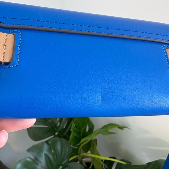 NWT Kate Spade New York Blue Leather Everyday Belt Bag Fanny Pack Size L/XL - Picture 7 of 13